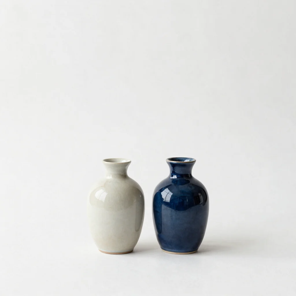 Coastal Ceramic Vases